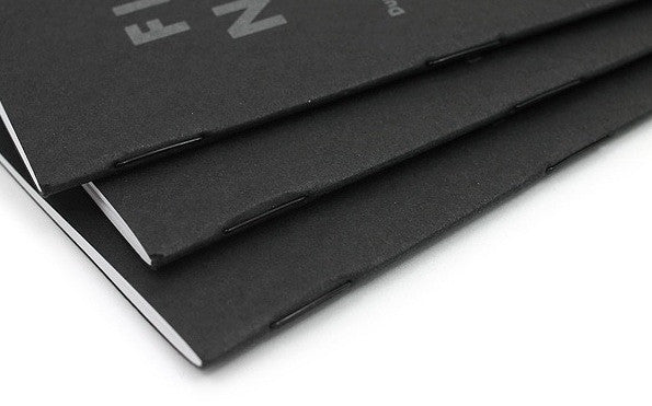 FIELD NOTES® "Pitch Black" - Dot Grid - Set of 3 Memo Books