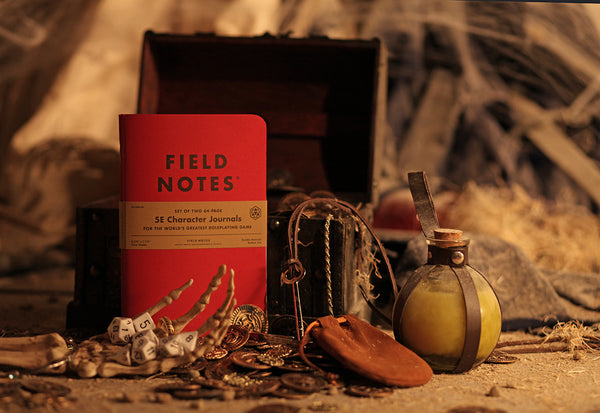 FIELD NOTES 5E Character Journal OR Game Master Journal OR Monster Journal for Dungeons and Dragons