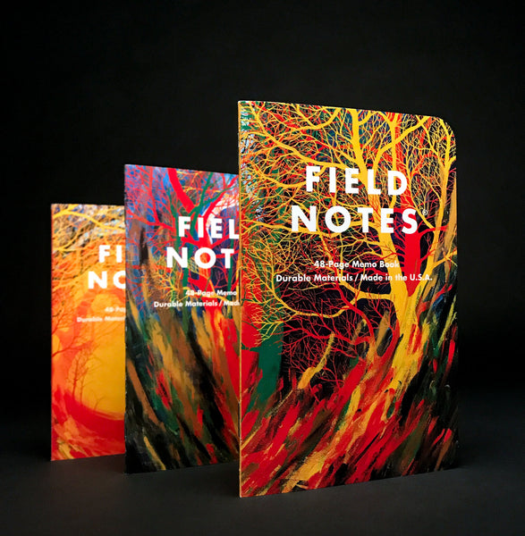 FIELD NOTES Collab Edition - Underland - Set of 3 Ruled Memo Books