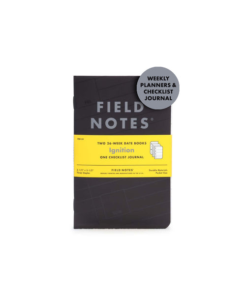 FIELD NOTES 2021 Quarterly Edition - Ignition - Two Planners, One Checklist