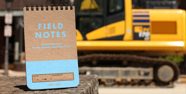 FIELD NOTES 2020 Quarterly Edition - Heavy Duty - Set of 2 Ruled And Double Graph Grid