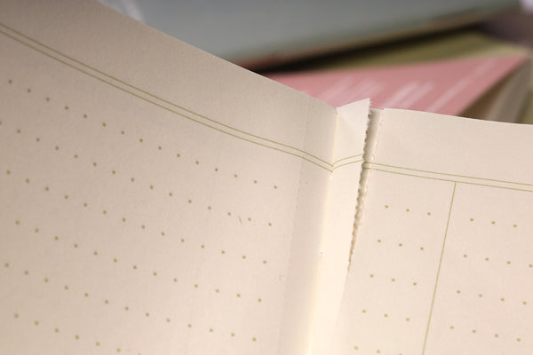 FIELD NOTES 2021 Quarterly Edition - Harvest - Set of 3 Perforated Ruled Dot Ledger Memo Books