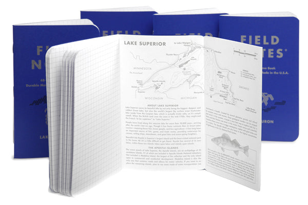 FIELD NOTES Quarterly Edition - The Great Lakes - Graph Paper