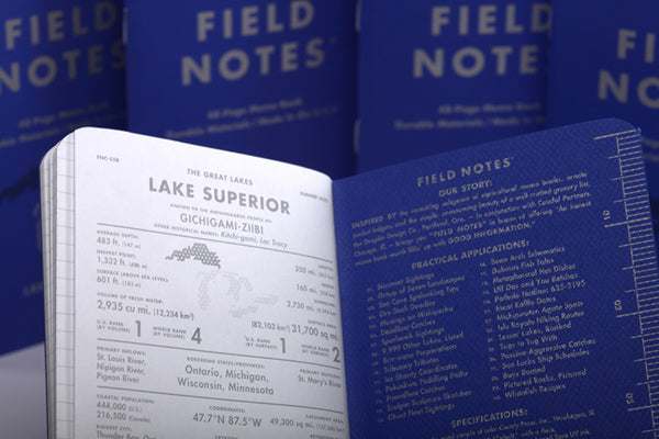 FIELD NOTES Quarterly Edition - The Great Lakes - Graph Paper