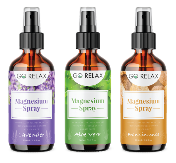 Magnesium Spray 100ml - Aloe Vera, Lavender & Frankincense