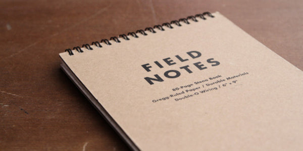 FIELD NOTES Steno Book - Natural Kraft - Ruled