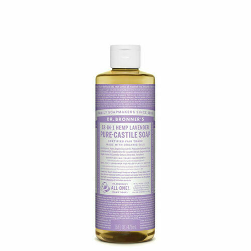 Dr. Bronner's Pure-Castile Soap Liquid (Hemp 18-in-1) Lavender 473ml